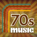 70s music android application logo